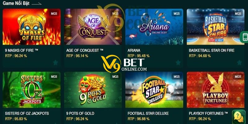 Những trò game bài casino V9BET